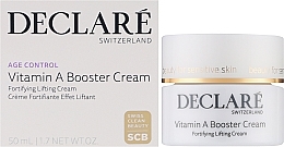 Krem do twarzy z witaminą A - Declare Age Control Vitamin A Booster Cream — Zdjęcie N2