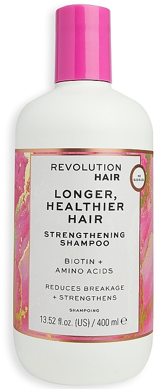 Szampon do włosów długich - Revolution Haircare Longer Healthier Hair Shampoo — Zdjęcie N1