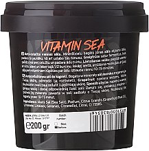 Antycellulitowa sól morska do kąpieli z olejkiem grejpfrutowym - Beauty Jar Vitamin Sea Anticellulite Bath Salt — Zdjęcie N3