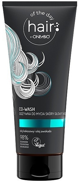 Odżywka do mycia skóry głowy i włosów - Only Bio Hair of The Day Co-Wash — Zdjęcie N1