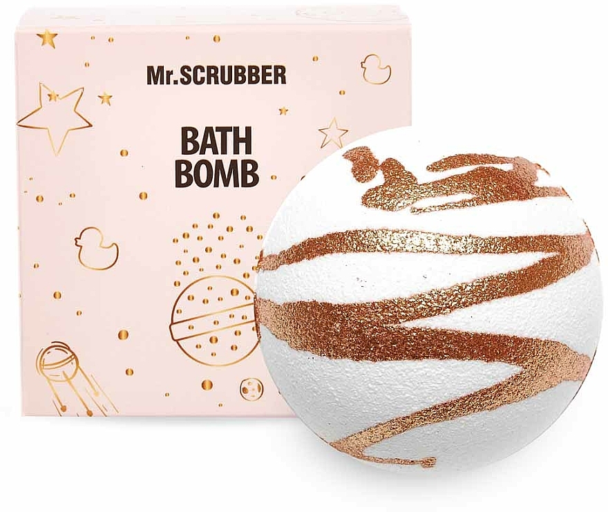 Kula do kąpieli Złota - Mr.Scrubber Bath Bomb Gold