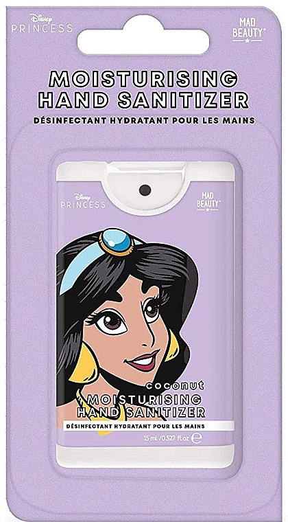 Płyn do dezynfekcji rąk Kokos - Mad Beauty Disney Pop Princess Moisturising Hand Sanitizer Jasmine — Zdjęcie N2
