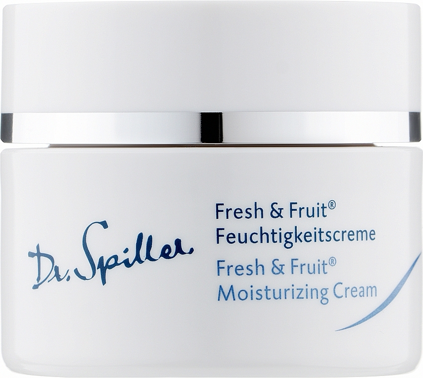 Lekki krem nawilżający - Dr. Spiller Fresh & Fruit Moisturizing Cream — Zdjęcie N1