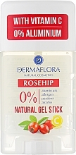 Kup Dezodorant w żelu-róża - Dermaflora Natural Gel Stick Rosehip