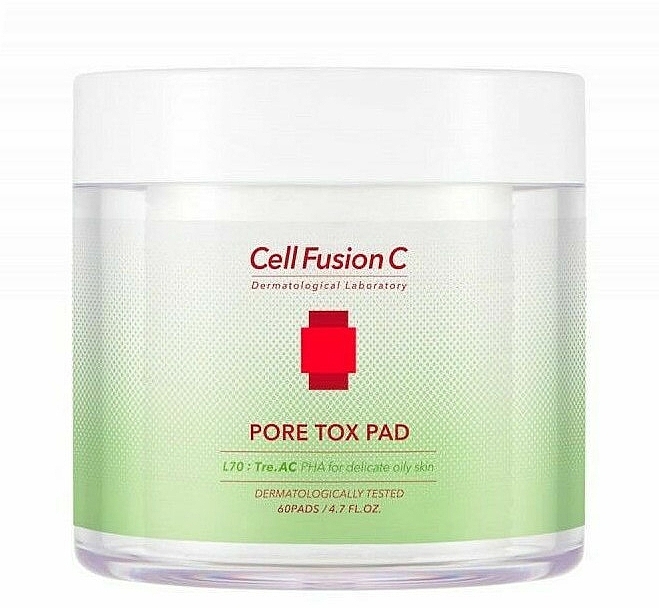 Płatki oczyszczające do twarzy - Cell Fusion C Pore Tox Pad — Zdjęcie N1