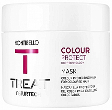 intensywna maska do włosów farbowanych - Montibello Treat NaturTech Colour Protect Mask — Zdjęcie N2