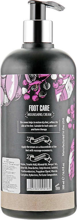 Odżywczy krem do stóp - NUB Foot Care Nourishing Cream Wild Berries — Zdjęcie N4