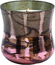 Świeca zapachowa w szkle - Paddywax Cypress & Fir Frosted Copper Metallic Glass Candle — Zdjęcie N1