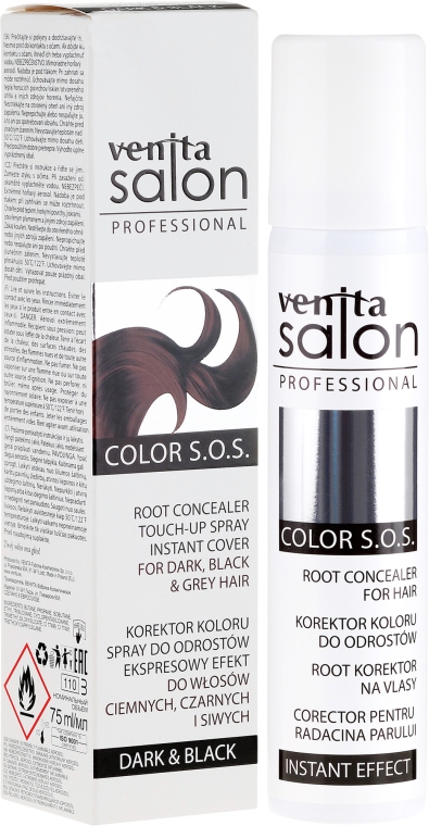 Korektor koloru do odrostów włosów - Venita Salon Color S.O.S.