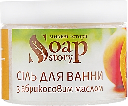 Sól do kąpieli z olejkiem morelowym - Soap Stories Cosmetics — Zdjęcie N2