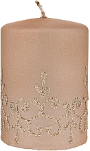 Kup Świeca dekoracyjna, 7x10 cm, szampańska - Artman Tiffany Candle