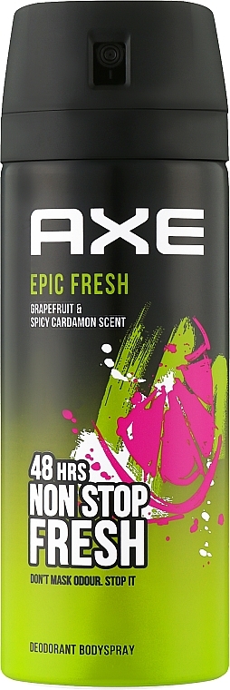 Dezodorant w aerozolu - Axe Epic Fresh 48H Non Stop Fresh Deodorant Bodyspray