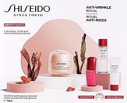 Kup Zestaw - Shiseido Benefiance Enriched Value Set (f/cr/50ml + foam/15ml + f/lot/30ml + conc/10ml)