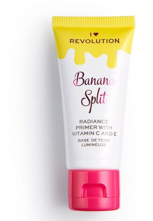 Rozświetlająca baza do twarzy - I Heart Revolution Face Primer Banana Split — Zdjęcie N1
