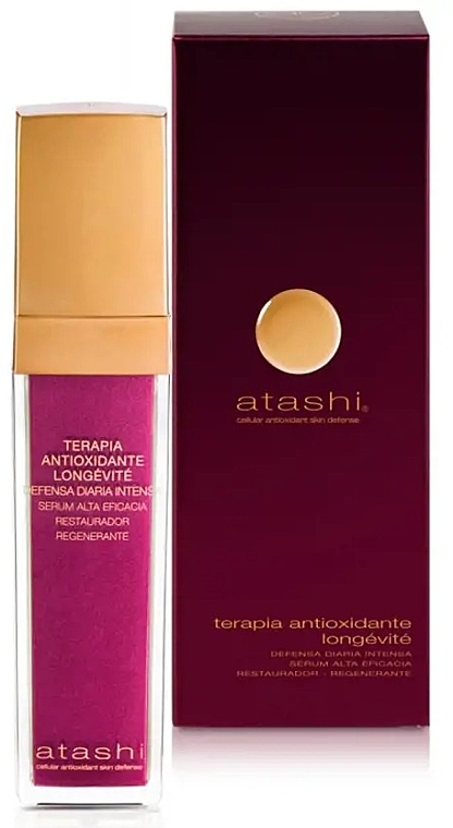 Serum do twarzy - Atashi Antioxidant Therapy Longevity Regenerating Serum — Zdjęcie N1