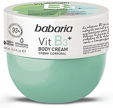 Kup Krem do ciała z witaminą B3+ - Babaria Body Cream Vit B3+