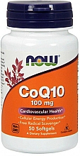 Koenzym Q10, 100 mg, 50 kapsułek żelatynowych - Now Foods CoQ10 — Zdjęcie N1