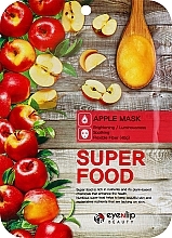 Maska w płachcie z ekstraktem z jabłka - Eyenlip Super Food Apple Mask — Zdjęcie N1