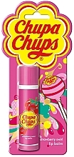 Balsam do ust Truskawkowa eksplozja - Chupa Chups Strawberry Swirl Lip Balm — Zdjęcie N1