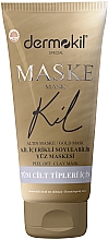 Kup Maska do twarzy - Dermokil Peel Off Gold Clay Mask (tube)