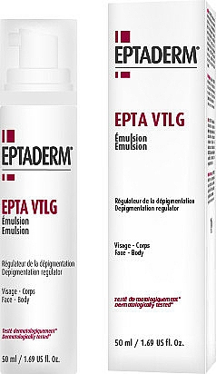Emulsja do skóry twarzy i ciała z bielactwem - Eptaderm Epta VTLG Emulsion — Zdjęcie N1