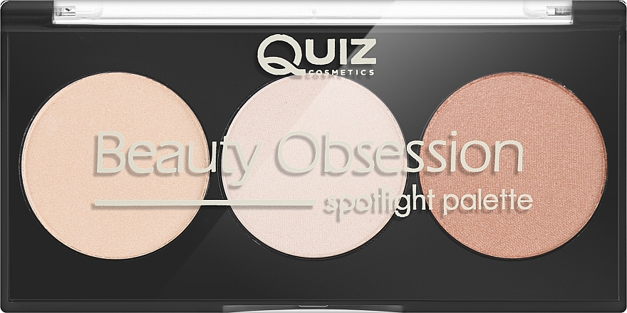 Paleta do konturowania twarzy - Quiz Cosmetics Beauty Obsession Spotlight  — Zdjęcie N2