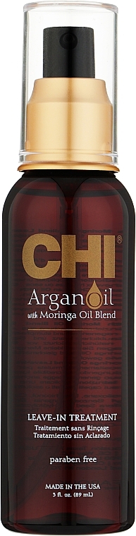 Lekka odżywka bez spłukiwania Olej arganowy - CHI Argan Oil Plus Moringa Oil