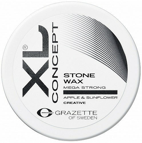 Matowy wosk do stylizacji włosów Jabłko i słonecznik - Grazette XL Concept Stone Wax — Zdjęcie N1