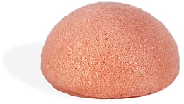 Kup Gąbka konjac z różową glinką do mycia i masażu twarzy - Mohani Natural konjac Cleansing Sponge With Pink Clay