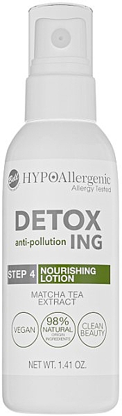 Hipoalergiczny odżywczy balsam do twarzy, szyi i dekoltu - Bell HYPOAllergenic Detoxing Nourishing Lotion