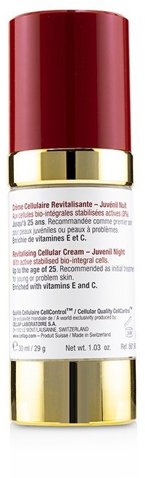 Komórkowy krem dla młodej cery na noc - Cellcosmet Juvenil Night Cream — Zdjęcie N3