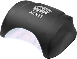 Lampa LED do paznokci, czarna - Ronney Professional Agnes LED 48W (GY-LED-032) — Zdjęcie N2