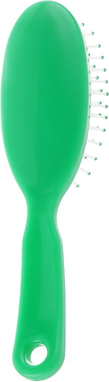 Grzebień do masażu, mały, RM-8683 G, zielony - Silver Style — Zdjęcie N2