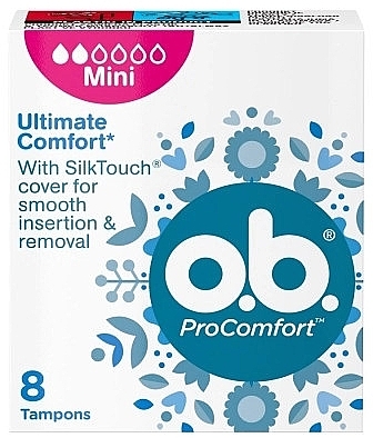 Minitampony, 8 szt. - o.b. ProComfort Mini Dynamic Fit Tampons  — Zdjęcie N1
