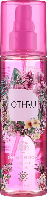 C-Thru Orchid Muse & Girl Bloom - Zestaw (b/mist 200 ml + sh/gel 250 ml) — Zdjęcie N3