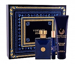 Kup Versace Dylan Blue Pour Homme - Zestaw (edt 100 ml + sh/gel 150 ml + edt/10ml)