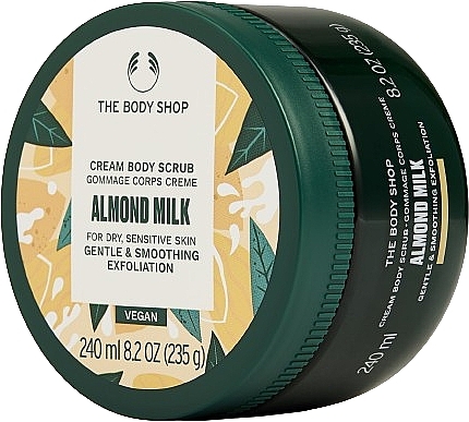 Peeling do ciała z mleczkiem migdałowym - The Body Shop Almond Milk Body Scrub — Zdjęcie N2