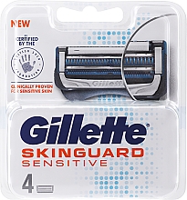 Kup Wymienne wkłady do golenia 4 szt. - Gillette SkinGuard Sensitive