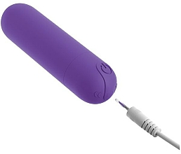 Wibrator typu bullet, fioletowy - Pipedream OMG! Rechargeable #Play Vibrating Bullet Purple — Zdjęcie N2