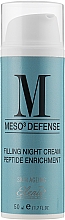 Kup Wypełniacz peptydowy do twarzy na noc - Elenis Meso Defense Night Cream Peptide Enrichment