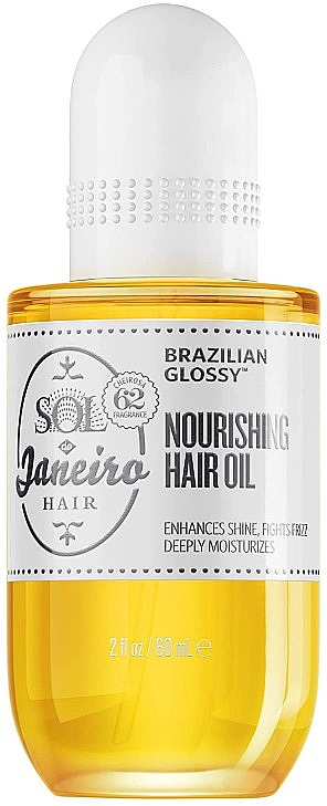 Odżywczy olejek do włosów - Sol De Janeiro Brazilian Glossy Nourishing Hair Oil — Zdjęcie N1