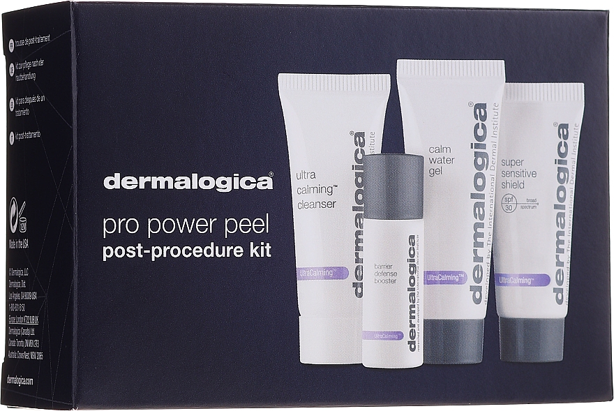 Zestaw do skóry wrażliwej - Dermalogica UltraCalming Skin Kit (gel/7ml + essence/7ml + gel/10ml + ser/5ml) — Zdjęcie N1