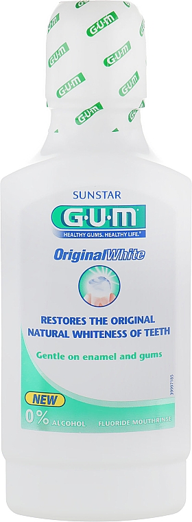 Płyn do płukania ust Naturalnie białe zęby - G.U.M Original White — Zdjęcie N1