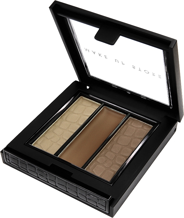 	Paleta do makijażu brwi - Make Up Store Premium Trio Brow — Zdjęcie N1