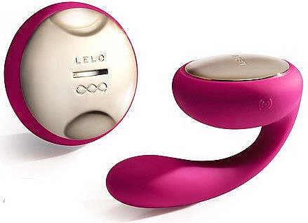 Masażer dla par, fuksjowy - Lelo Ida Intimate Massager Luxurious Vibrator — Zdjęcie N1