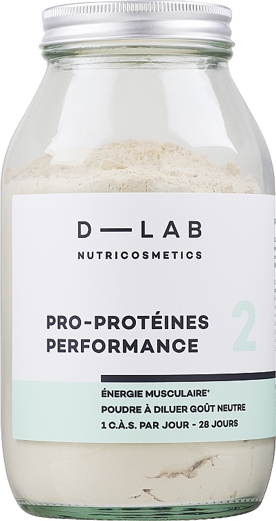 Białkowy suplement diety w proszku na przyrost masy mięśniowej - D-Lab Nutricosmetics Pro-Proteins Performance — Zdjęcie N1