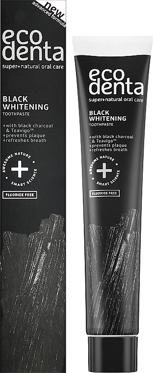 Czarna pasta wybielająca - Ecodenta Black Whitening Toothpaste — Zdjęcie N2