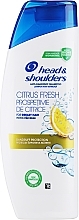 Kup Rewitalizujący szampon do włosów z organiczną oliwą z oliwek - Head & Shoulders Citrus Fresh Shampoo