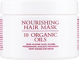 Odżywcza maska do włosów z 10 organicznymi olejkami - BioFresh Rose of Bulgaria 10 Organic Oils Nourishing Hair Mask — Zdjęcie N2