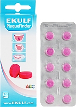 Kup Tabletki wskazujące płytkę nazębną - Ekulf PlaqueFinder